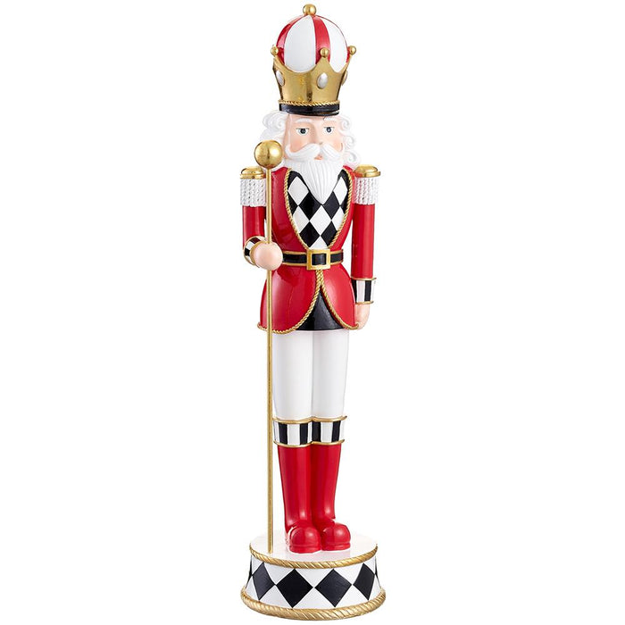 19" Nutcracker - Red/White