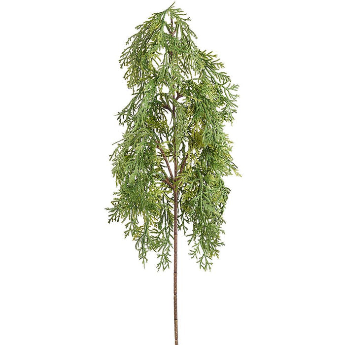 30" Soft PE Cedar Spray - Green