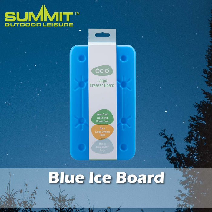 350ml Ice Board Good for Days Out Blue - 25cm x 15cm