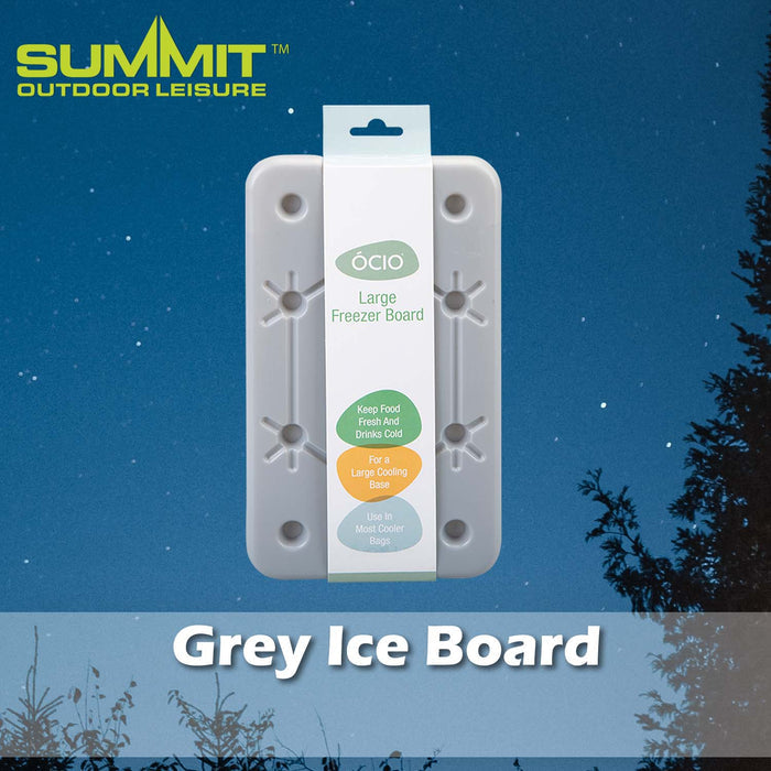 350ml Ice Board Good for Days Out Grey - 25cm x 15cm