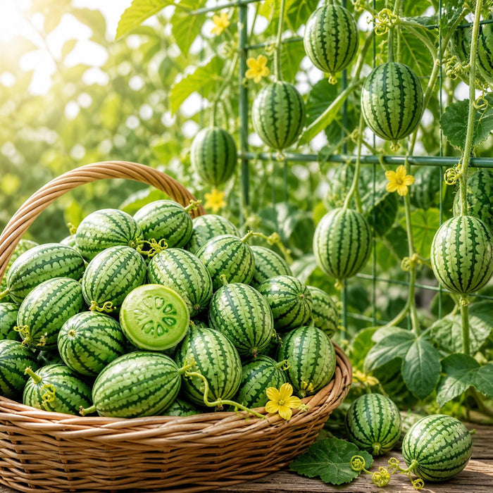 🍉Καλλιεργήστε μικροσκοπικούς σπόρους καρπουζιού στο σπίτι - χαριτωμένοι, δροσιστικοί και εύκολοι στην καλλιέργεια!-GR