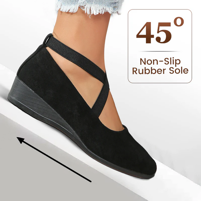 🌹-49% nuolaida!! Elegantiški, vienspalviai, lankstūs žemo pleišto bateliai🩰-LT