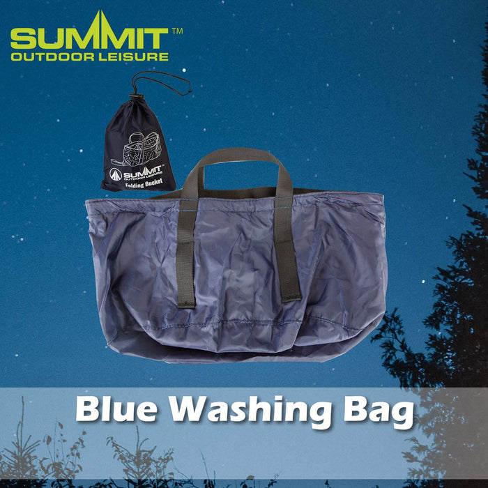 6L Washing Bag Good for Days Out Blue - 6 Litre