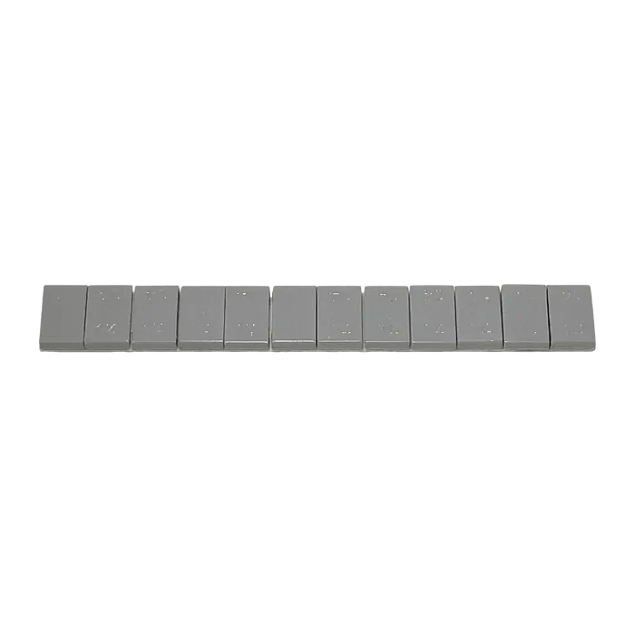 Gray AA 0.25 oz adhesive wheel weights with matte keycaps