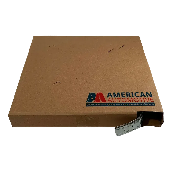 Cardboard box for AA 0.25 Oz Roll Style Chrome Tape Wheel Weight steel wheel weights