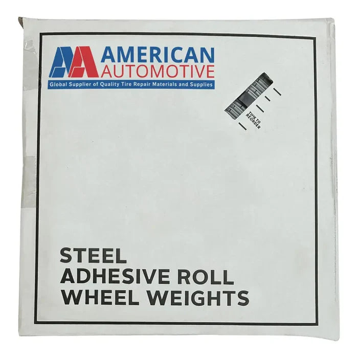 AA 0.25 Oz Roll Style Low-Profile Tape Wheel Weight (704 pcs