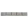 AA 1 oz Uncoated Wheel Weight (180 pcs Lead) - Wheel Weight
