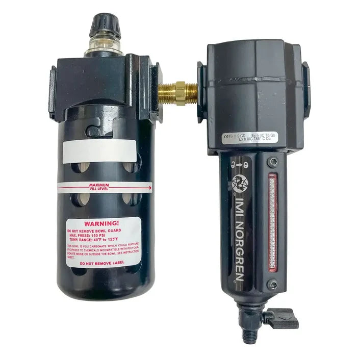 AA 1/4 Filter/Lubricator Manual Drain for Coats Tire Machine