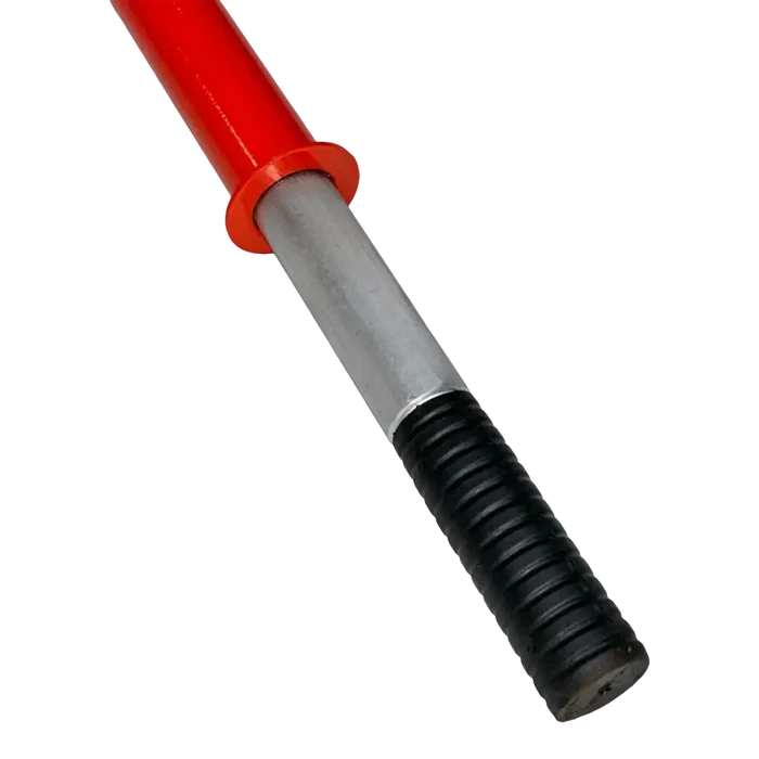 Red pole with rubber grip on AA 25 lbs Heavy-Duty Slide Hammer impact bead breaker