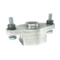 Silver AA 28mm mount demount adapter bracket with bolts and nuts
