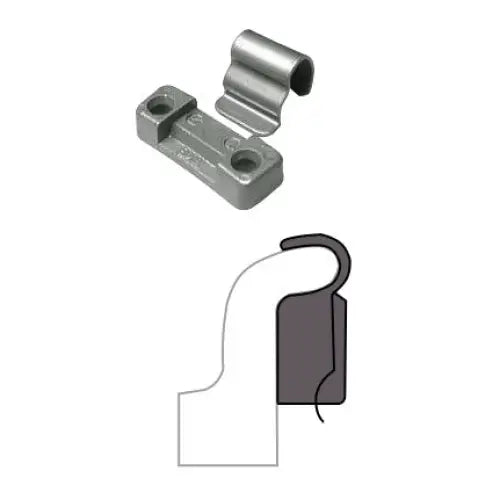 AA BMN Coated Two-Piece Wheel Weight (Lead / 25/Box) - 5 gm