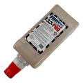 Bottle of Fanner-Pro hand sanitizer with red cap next to AA Finish Pro heavy-duty hand cleaner