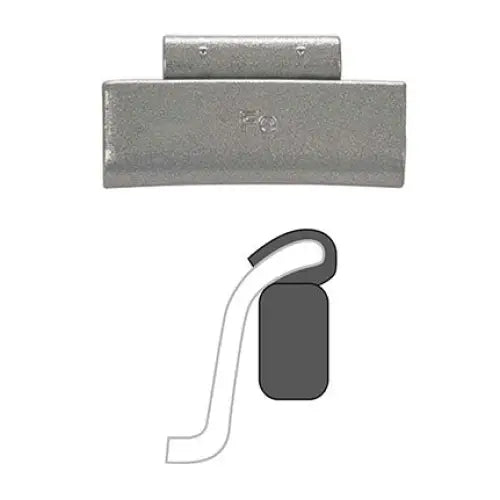 AA P Clip-On Wheel Weight (Steel / 25/Box) - 0.25 oz - Wheel