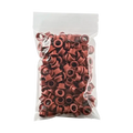 Clear plastic bag with reddish-brown high temp Viton grommets for TR/TV-550 valves