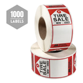 AA Tire Sale Labels, Made In USA (1,000 Stickers)