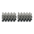 50 AA TR-415 chrome wide base tubeless bias valve stems with chrome caps for light truck