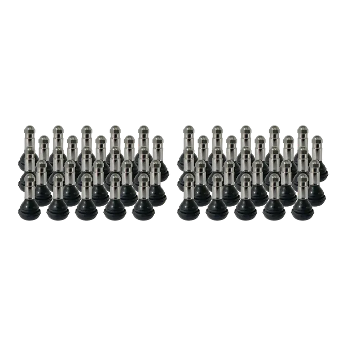 50 AA TR-415 chrome wide base tubeless bias valve stems with chrome caps for light truck