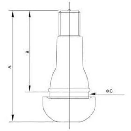 Tire Valves - AA Snap-In Tubeless Valve