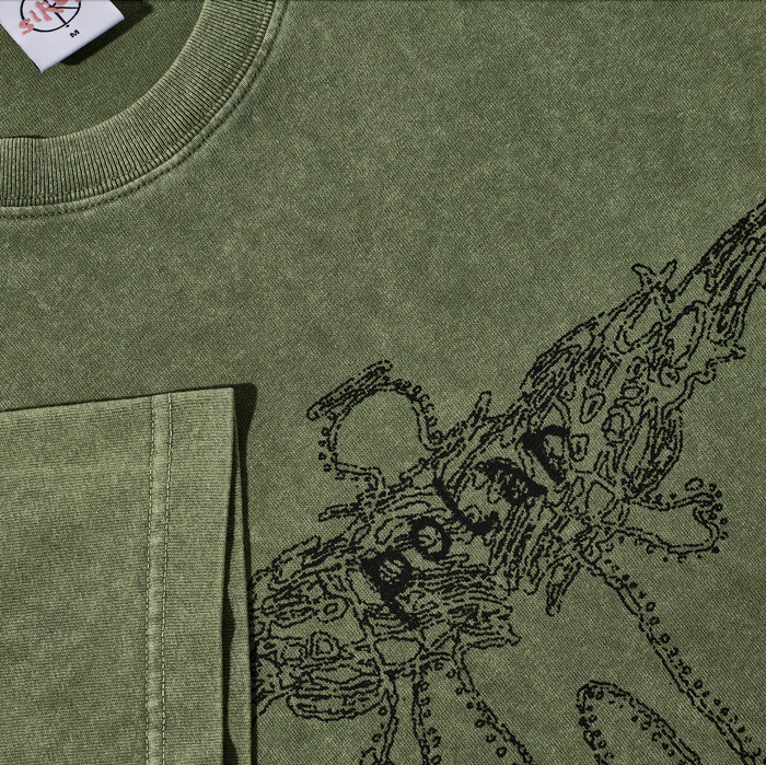 Acid Tee | Soul - Army Green