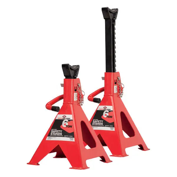 AFF 3306A 6 Ton Ratchet Jack Stand w/ Double-Locking (Pair)