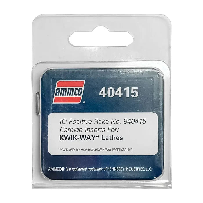 Ammco 40415 Carbide Insert Positive Rake For Lathes (10/Pkg)