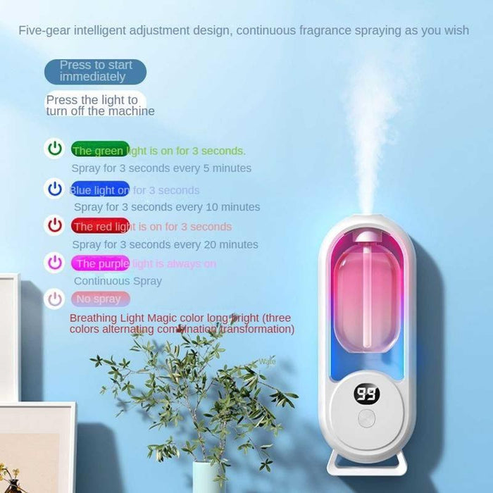 AromaGlow 360° pametni difuzor mirisa – dugotrajna svježina-HR