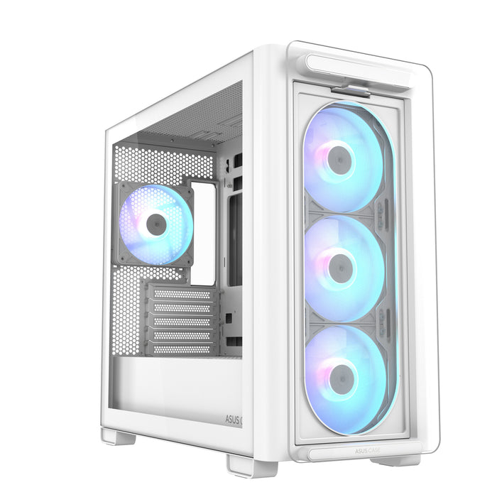 ASUS A23 PLUS TG ARGB WHITE Micro Tower