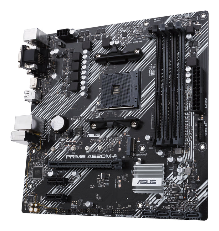 ASUS PRIME A520M-A II/CSM AMD A520 Socket AM4 micro ATX