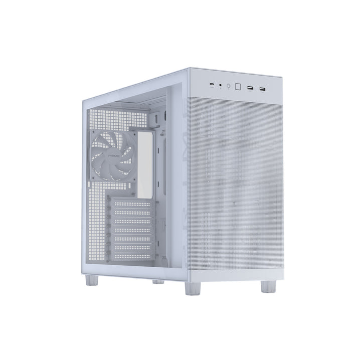 ASUS PRIME AP303 TG White Midi Tower