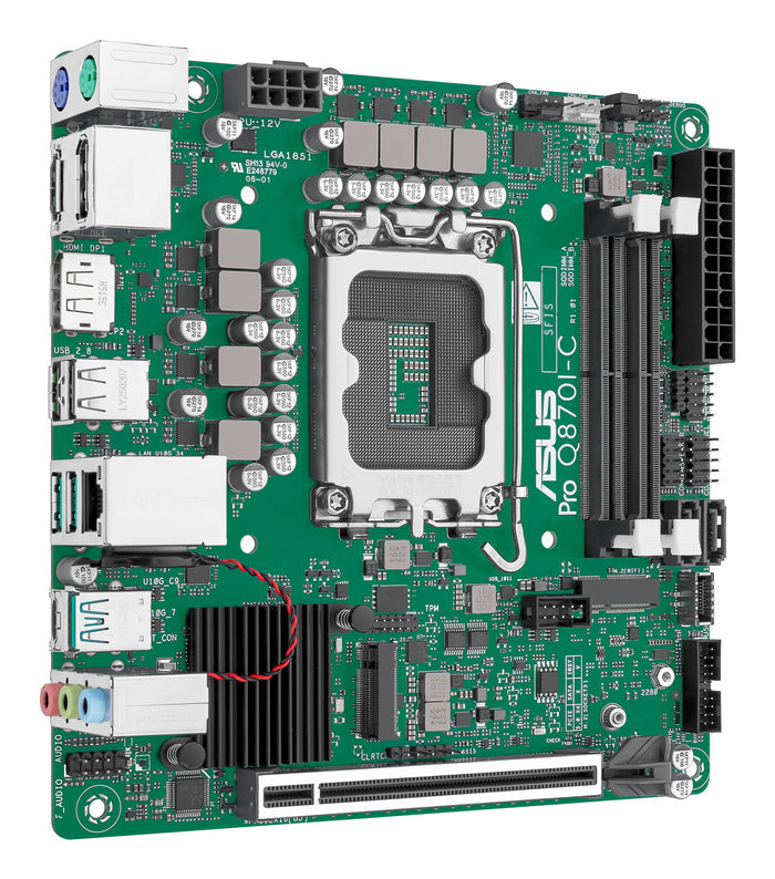 ASUS PRO Q870I-C-CSM Intel® Q870 LGA 1851 (Socket V1) mini ITX