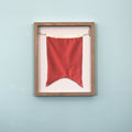 "B" Nautical Flag in Glass-Free Shadow Box Frame - Maritime Tribes USA