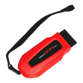 Bartec Tech600Pro TPMS tool red with black accents and wrist strap