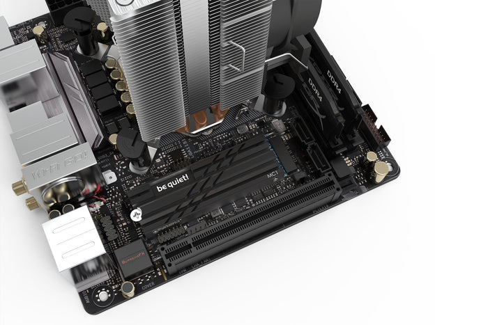 be quiet! MC1 Solid-state drive Heatsink/Radiator Black 1 pc(s)