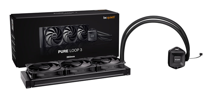 be quiet! PURE LOOP 3 Processor All-in-one liquid cooler 12 cm Black 1 pc(s)
