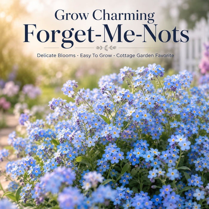 „Blue Memory Forget-Me-Not“ sėklos – patikrintos kokybės sodo žiedai 🌿💙-LT
