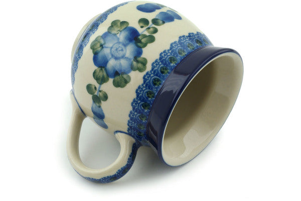 Blue Poppy 12 oz. Bubble Mug