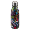 Bottle Flask with Cup  Graffiti - 22cm x 8cm