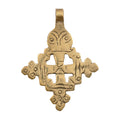Casting Pendants-50x38mm Ethiopian Cross-Bronze-Quantity 1