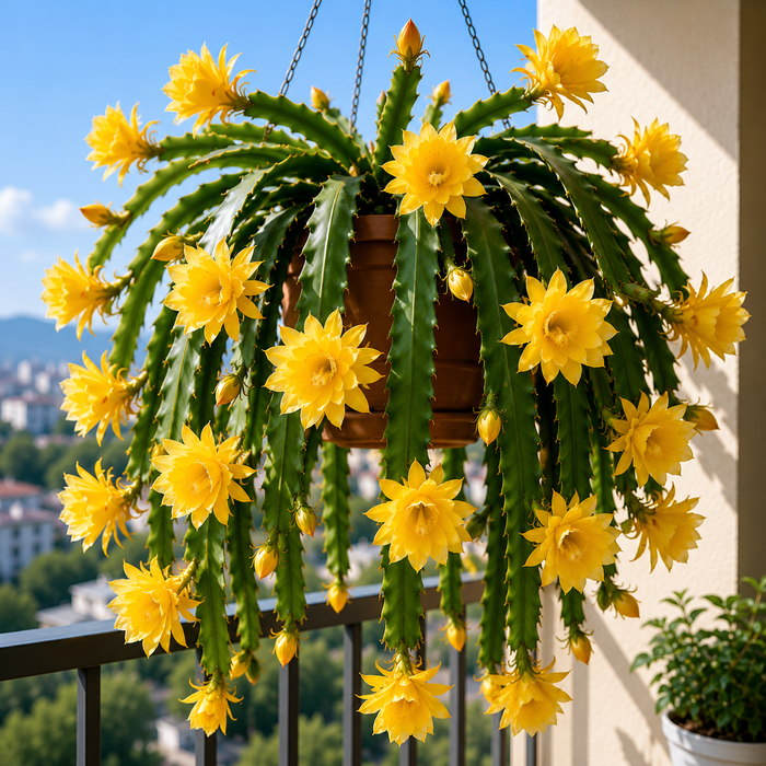 🌸 Cactus orquídea Epiphyllum raro: impresionantes flores exóticas-ES