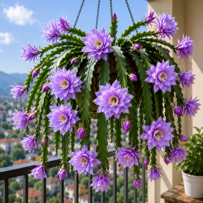 🌸 Cactus orquídea Epiphyllum raro: impresionantes flores exóticas-ES