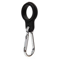 Caribiner Bottle Holder  Black - 9.5cm x 4cm