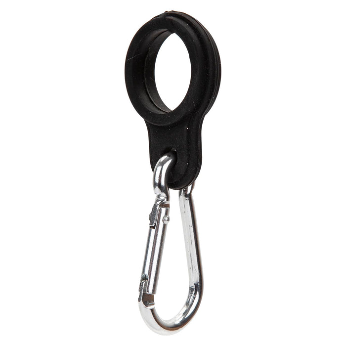 Caribiner Bottle Holder  Black - 9.5cm x 4cm