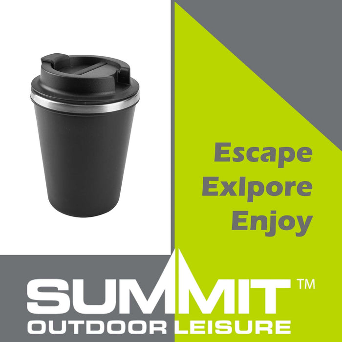 Caribiner Mug  Black - 14cm x 9cm