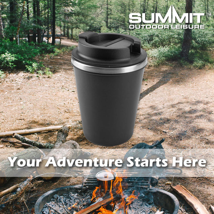 Caribiner Mug  Black - 14cm x 9cm