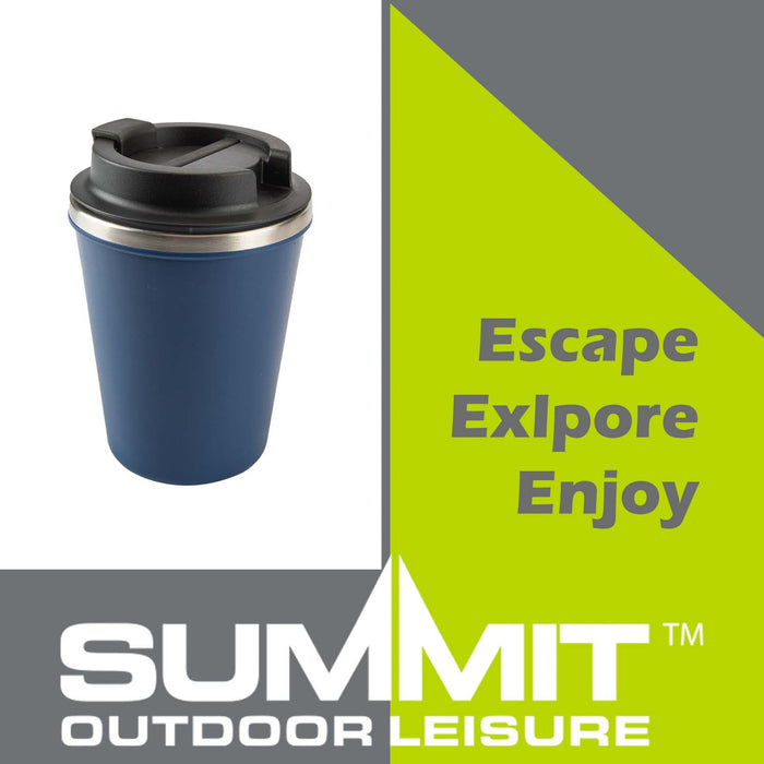 Caribiner Mug  Blue - 14cm x 9cm