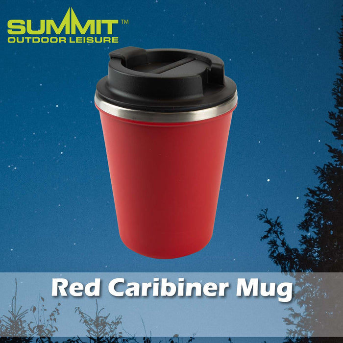 Caribiner Mug Good for Days Out Red - 14cm x 9cm