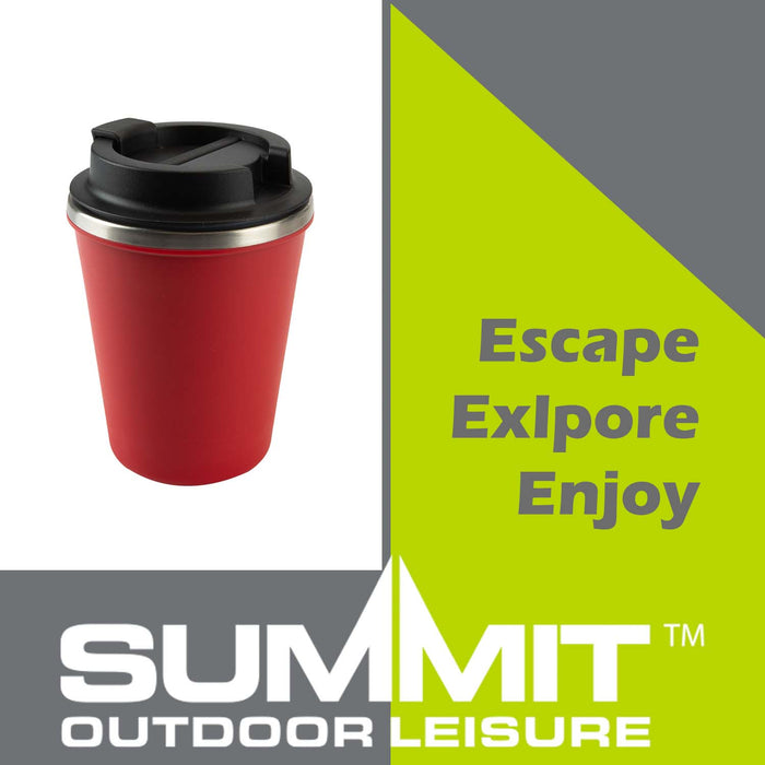 Caribiner Mug  Red - 14cm x 9cm