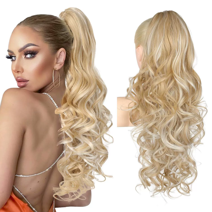 Srednje blond s prameni