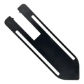 Black metal utility blade with slots for Cemb SM645 Tire Changer turntable plate