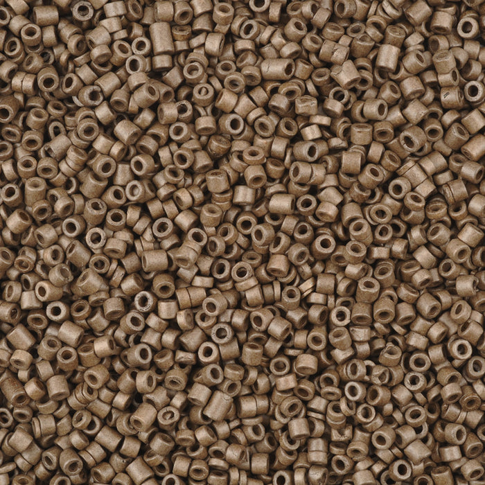 Ceramic Beads Wholesale-3mm Tube-Raw Umber-50 Grams